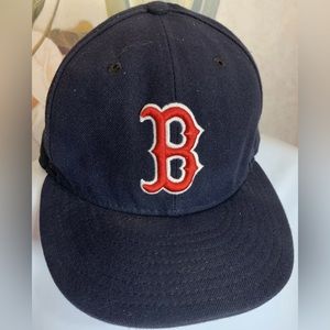 Boston Red Sox MLB Authentic On Field Baseball Cap New Era 59FIFTY Fitted 7 3/8